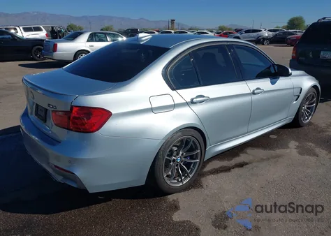 2015 BMW M3 из США, поврежденный, VIN WBS3C9C5XFP803987
